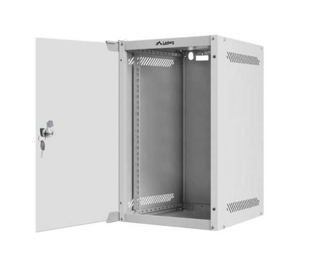 LANBERG Szafa wisząca 10 cali 9U 280x310mm szara WF10-2309-10S - 519081 - zdjęcie 4